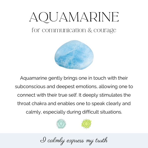 AJA Dewdrop Bracelet in Aqua and Aquamarine